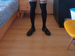 This time it's a kitty costume