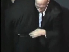 Men in suits suck cock