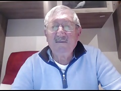 grandpa show on webcam