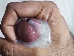 Handjob cum shot before shower