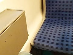 wank in the train