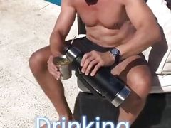 Swimming After Gym
