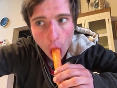 Fetish with carrot