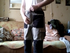 Lana Tuls In Going To Work With Big Glass Anal Plug In Ass. Real Sex In Moscow. Hard And Raw Fucking