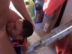 Exotic male pornstar in crazy blowjob, sports gay porn clip