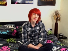 Alexander Daniels Flaunting And Milking His Uncircumcised Stiffy