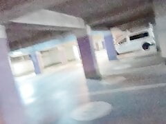 Masturbate in public parking lot