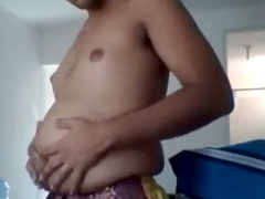 Cute masturbation, fat, cute latino