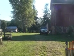 Bears gets sweaty and fuck on farm