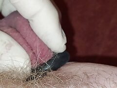 Enjoy My-Ballsack, micro dick, Erection, Closeup Cum