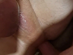 Encaged jock fisted and smashed stiff by his lad