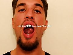 Tongue Fetish - Samuel Tongue Video 1