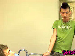 emo twunk likes dick in ass and lollipop in mouth