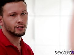 Muscly studs butt fucked raw