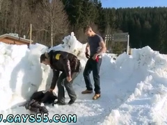 Nubile men fellating public homo Assfucking Fuck-A-Thon Resort!