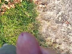 Ich auf Befehl der Herrin im Weingerg