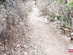 Outdoor jerking off