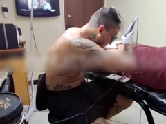 The cab driver yelled during the very first tat and surrendered totally on the stretcher.