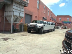 Watch this hot black dude take on his white buddy's buddy in a steamy interracial fuckfest!