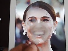 Cum on Natalie Portman - may 2015