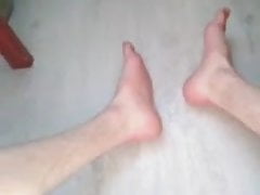 Teen boy jerking off