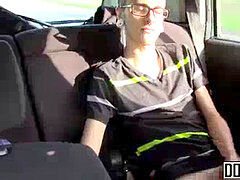 Saxton Todd could not fight back and started tugging in the car