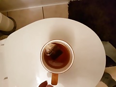 my slut making some tea