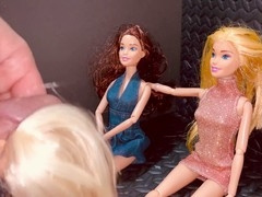 Small dick guy goes to town on himself and shoots a big load