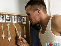 Stepbrothers William Sawyer and Ethan Chase fuck deep