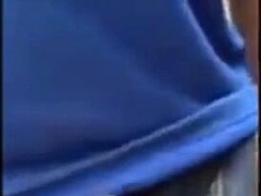 Playing with big black cock