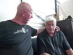silver daddy enjoying a nice dick