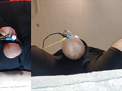 Relatively short estim session while being driven.