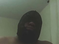 Horny FTM plays with lube