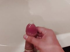 Cum in condom 1