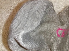 Gray ankle socks