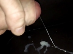 Slow motion cumshot