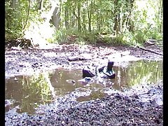 PLAYING IN MUD AND PVC
