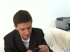 Hookup For Steaming Boy gets steamy with his hot roommate