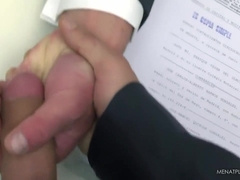 Men in suits who love to get hard together