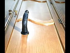 grandpa play with dildo on webcam