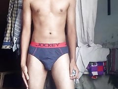 Indian twink in underwear