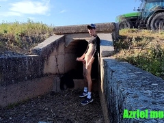 barely legal YEARS GINORMOUS BEEFSTICK TUGGING PUBLIC