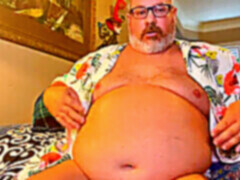 Small cock, fat gay, bear old man