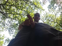 A superb sesh of and exib live on a path in the woods with a buddy, remi06cam4