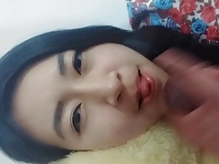 Asian Girl Cum Tribute