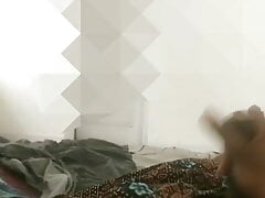 aunty hidden handjob