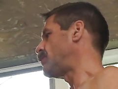 Shower moustache