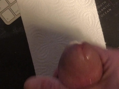 ample salami blows a load monstrous flow after a week sans fucky-fucky