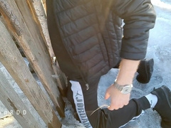 Stud tears up a fence in the village and introduces a virtual fag