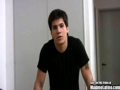 Latin cutie strips for solo action with a toy